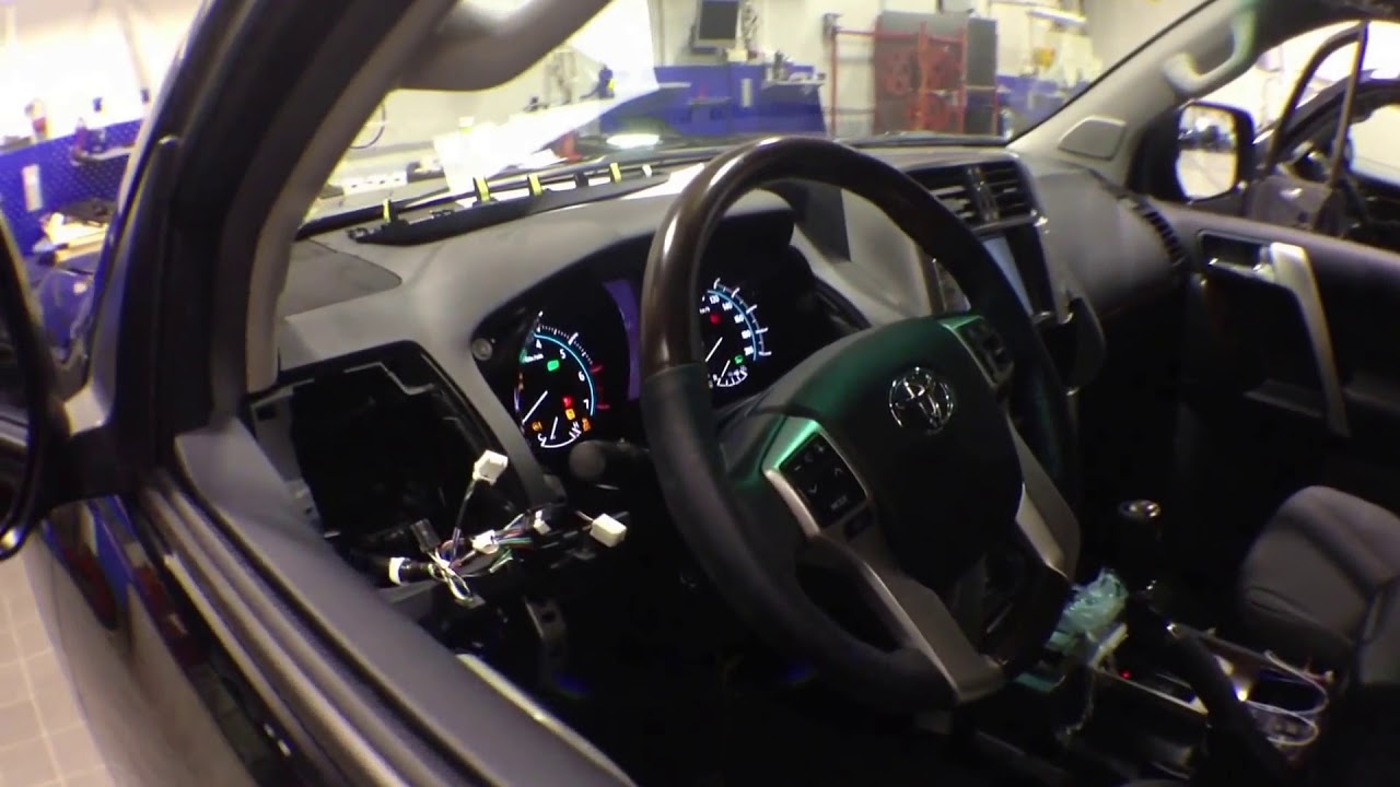 Дистанционный запуск toyota prado 150