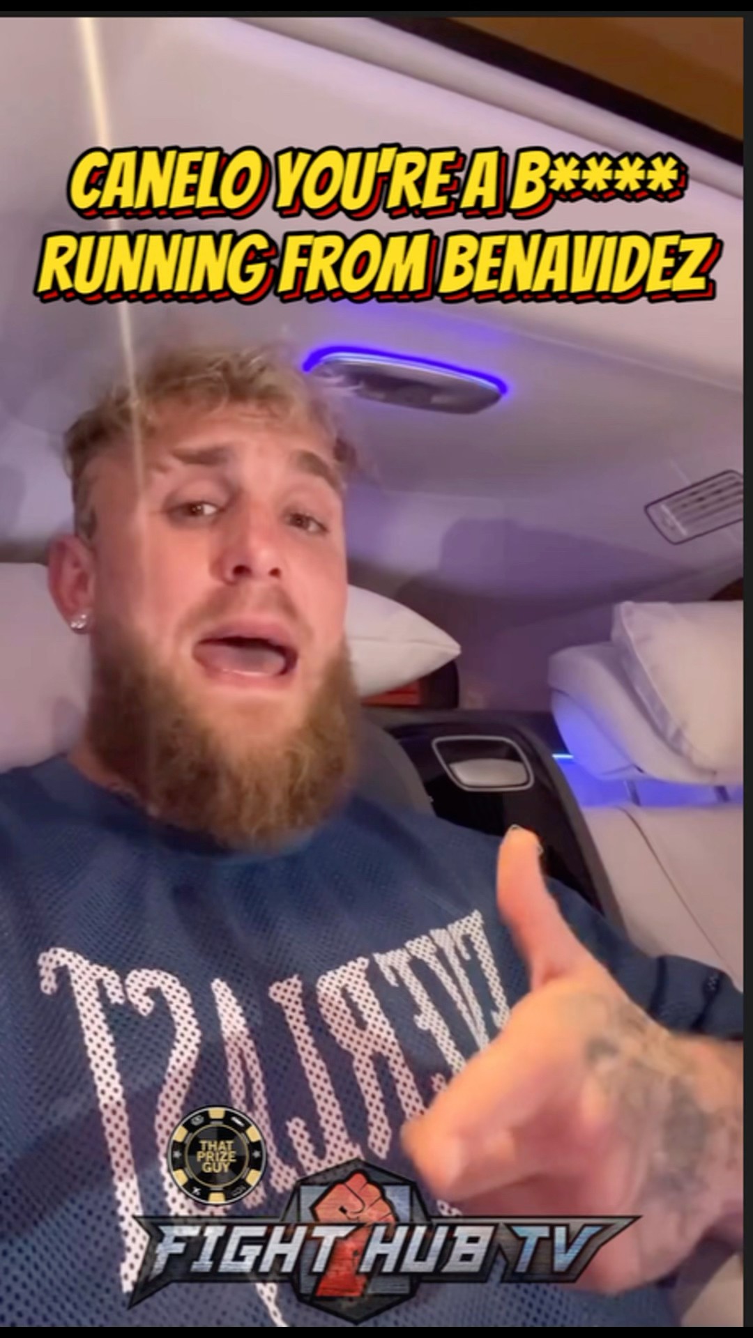 Jake Paul calls Canelo a B**** over failed fight! Rips him for avoiding Benavidez fight