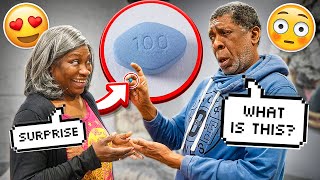 Giving My Husband A Enlargement Pill To See How He Reacts *EPIC REACTION*