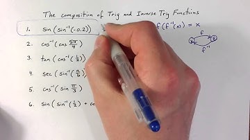 (7.3) Trig Function Composition, Example 1