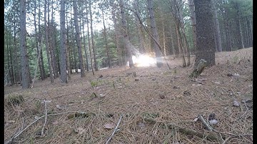 1lb of Tannerite vs stump!