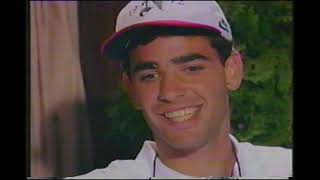 Pete Sampras interview  Wimbledon 1995  John McEnroe, Chris Evert, Dick Enberg