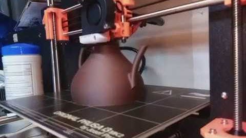 3D Printer Time Lapse - Watering Can
