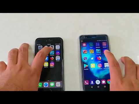 IPhone 7 vs Huawei p10 lite - Speed Test and Multitasking Comparison!!!