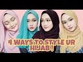 4 Ways to Style Ur Hijab !