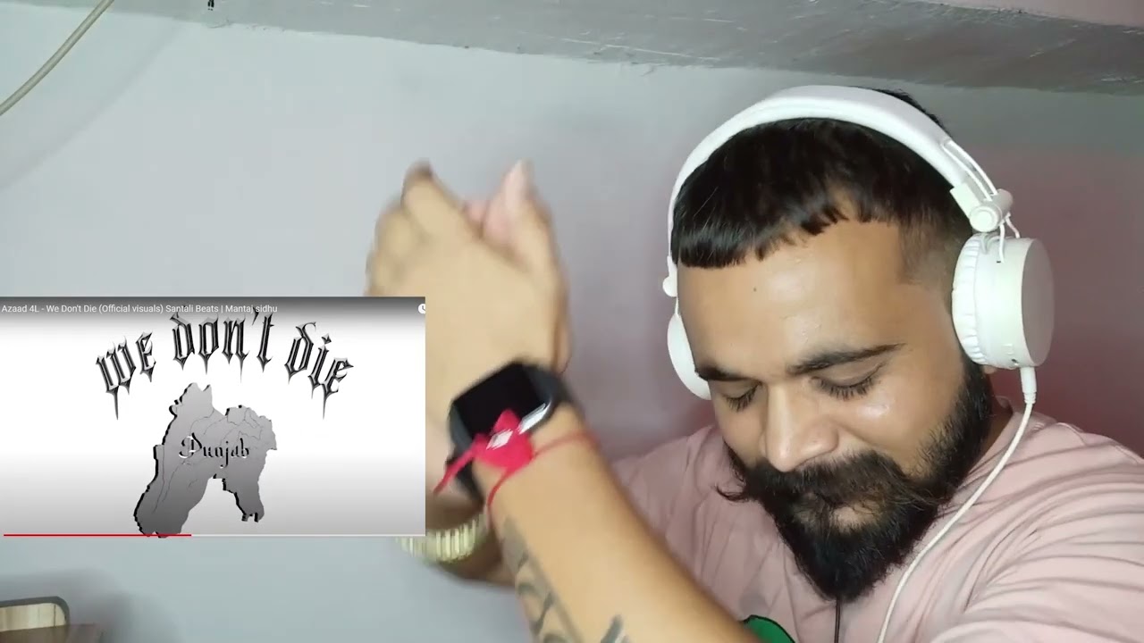 Reaction on Azaad 4L - We Don't Die (Official visuals) Santali Beats