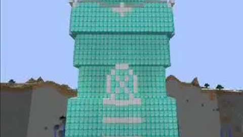 Taipei 101 in minecraft