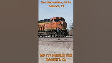 BNSF 8352 EB Z-SBDALT San Bernardino, CA to Alliance, TX 2-15-2025