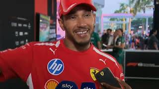 Lewis Hamilton Post-Race interview 2026 Bahrain Grand Prix in Malaysia | F1 | Formula 1