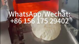 Pita Bread Line Lebanese Shawarma Arabic Bread Making Machine with Cooling System#breadmaking