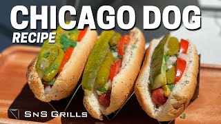 CHICAGO STYLE HOT DOG RECIPE  How To Make Authentic Chicago Hot Dogs at Home