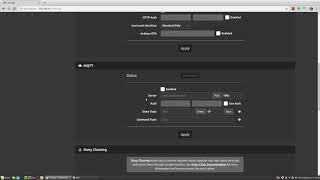 Wi-Fi Stepper - Settings Page Overview