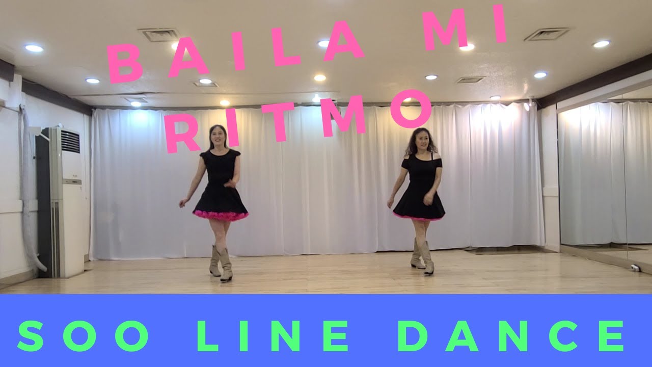 BAILA MI RITMO line dance - YouTube