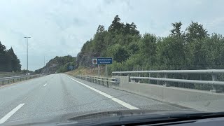 Grimstad to Kristiansand drive