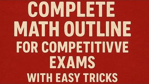 Complete Math Guide for PPSC/FPSC & Competitive Exams | Syllabus + Tips + Tricks