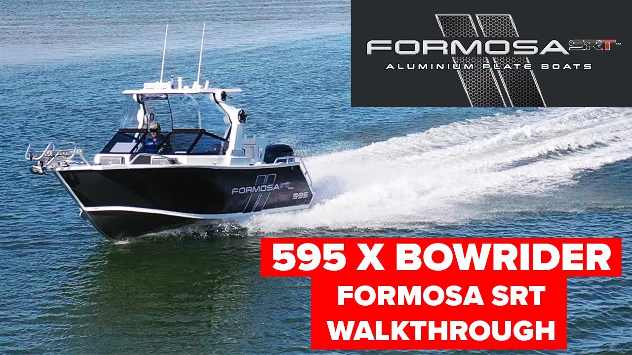 Formosa SRT 595 X Bowrider | Walkthrough | Yamaha F200XC | Customer Set ...