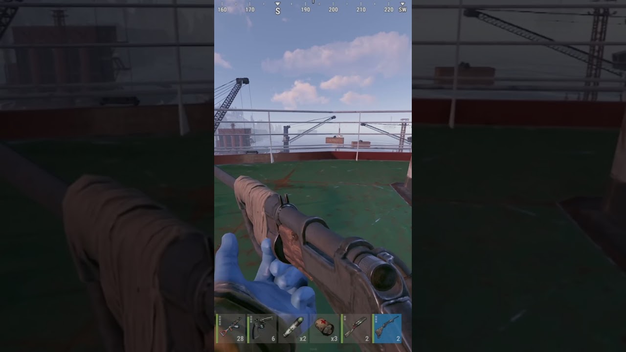 Taking Cargoship as a SOLO #rust #rustPvP