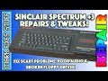 Fixing the Sinclair Spectrum +3: Disk Drive, Audio & RGB SCART! Better Sound & Video!