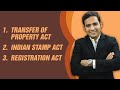 TRANSFER OR PROPERTY ACT, 1882| REGISTRATION ACT | INDIAN STAMP ACT| ECL REVISION LECTURES  PART 2