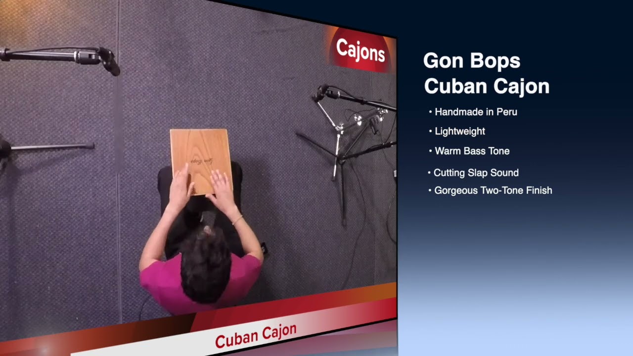 Cuban Cajon - Gon Bops