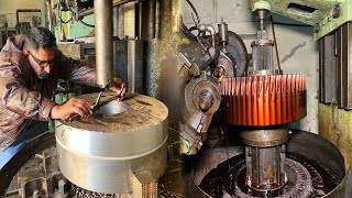 Amazing Process of Big Gear Manufacturing || How Big Gear Are Made in Workshop