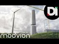 Modvion: A different way to build wind towers... out of wood?