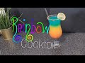 Rainbow-Cocktail 🍹 | Alkoholfreie Coktails in 2 Minuten fertig | Cocktail Rezepte zum Selbermixen