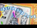 ✿ sketchbook tour (w/ subtitles!) | june 2021- october 2021✿