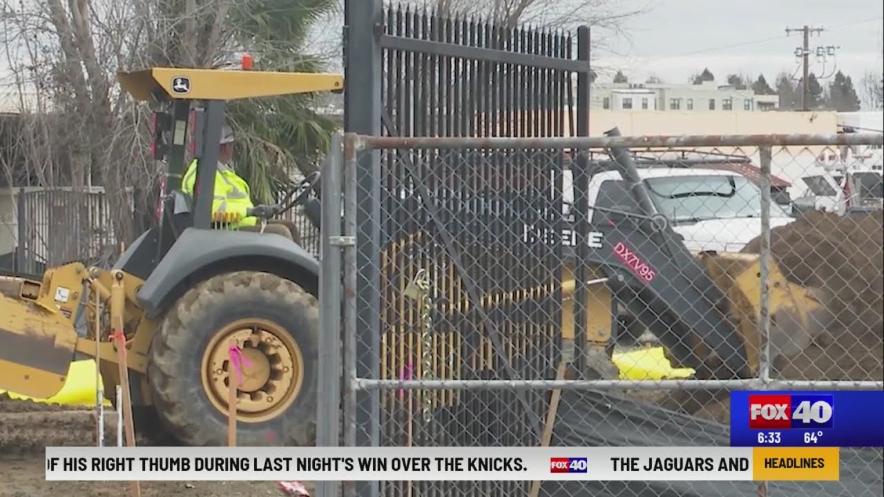 Breaking ground on new safe camping site in Sacramento