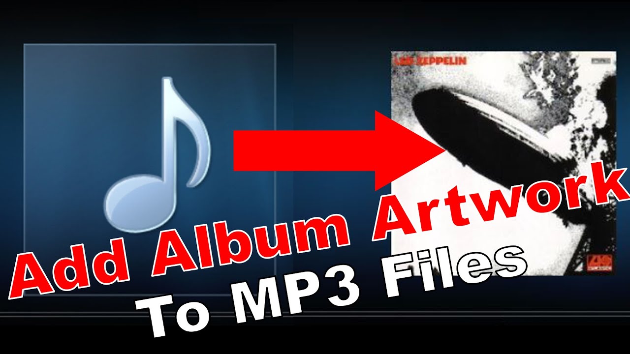 Ajouter une pochette dalbum aux fichiers MP3