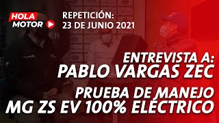 Probamos el MG ZS EV 100% eléctrico | Entrevista: Pablo Vargas Zec, periodista y navegante de rally