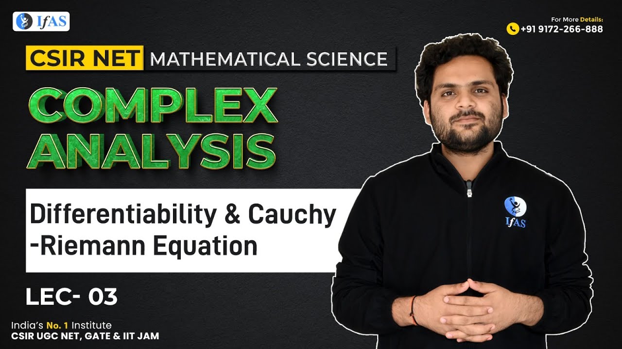 Differentiability cauchy riemann equation csir net set complex