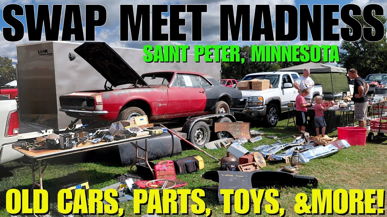 Hidden Treasures at the Saint Peter, MN Old Car Swap Meet! 🛠️ | 2025