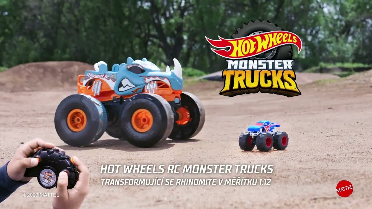 HOT WHEELS - MONSTER TRUCK RHINOMITE RADIOCOMMANDE