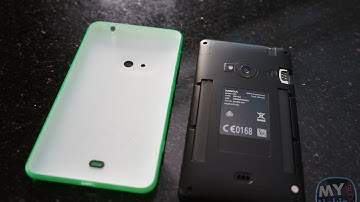 How to Remove Back Cover on Lumia 625 & Insert Sim/Micro SD Card