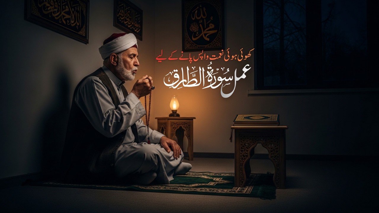 Amal Surah-e-Tariq (Zindagi Ki Tarf Lotene Wali Ayat)