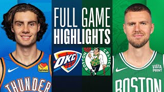 THUNDER at CELTICS | FULL GAME HIGHLIGHTS | April 3, 2024