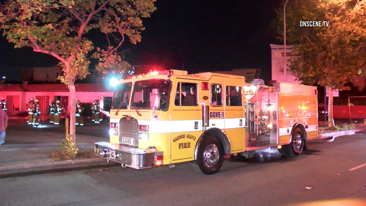 Pot Grow Found At Commercial Fire In Garden Grove Youtube