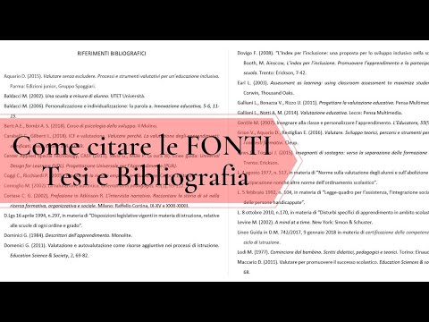 Video: Come Scrivere Un Documento Di Ricerca Nella Scuola Elementare