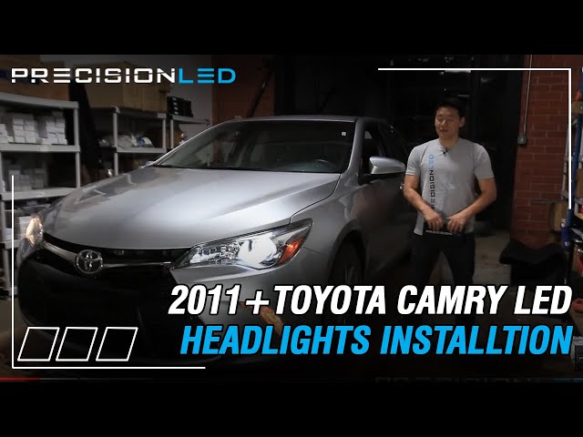 Toyota Camry LED Headlights How To Install 2011 YouTube
