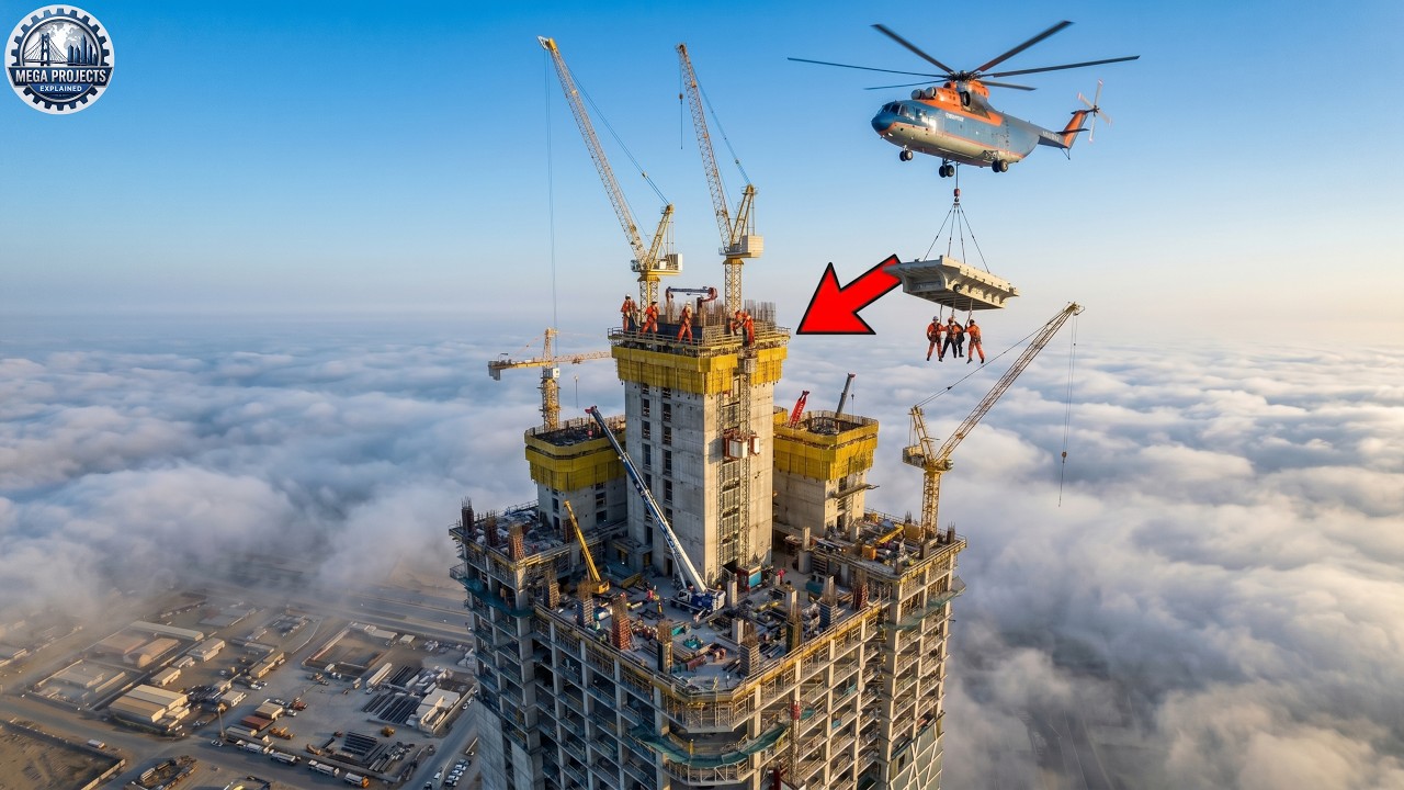 Inside Saudi Arabia’s First Kilometer-Tall Skyscraper Project - YouTube