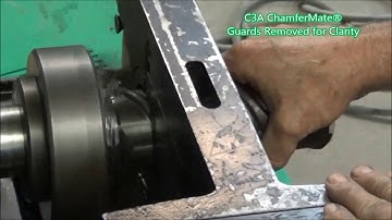C3A ChamferMate® Beveling Machine - Rebar Beveling