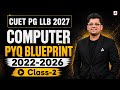 CUET PG LLB 2027 Computer Science PYQs | 2022-2026 Previous Year Questions | Class-2