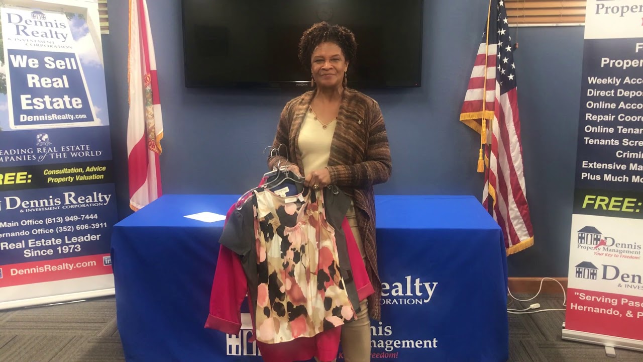 Dennis Realty Cares Donate your gently used professional apparel YouTube
