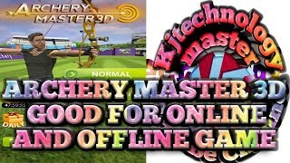 BEST OFFLINE AND ONLINE GAME ARCHERY MASTER 3D screenshot 1