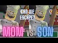 Escape Papa Pizza’s Pizzeria! SCARY ROBLOX OBBY no commentary