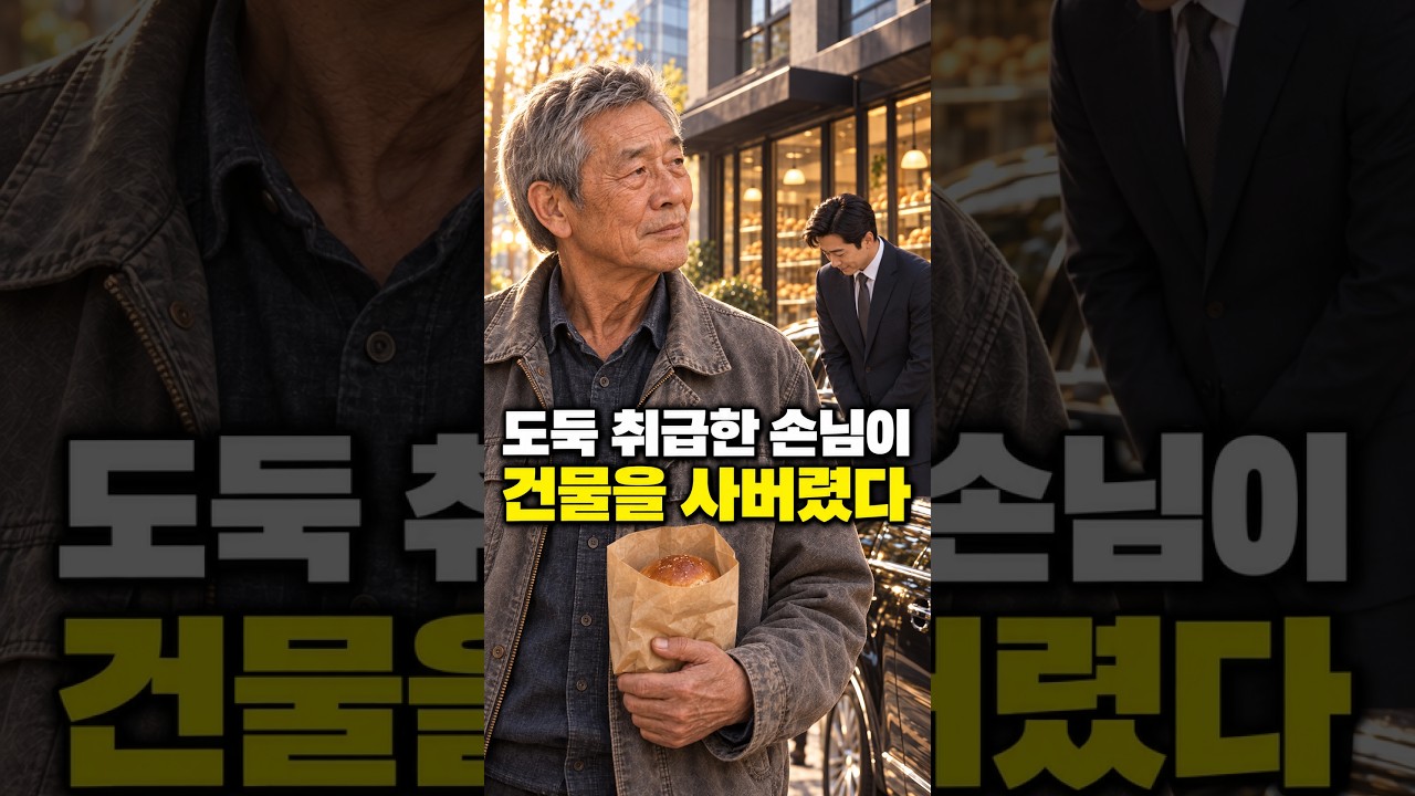 빵 도둑 취급받은 할아버지의 정체 썸네일