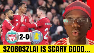 Szoboszlai Is A FREAK! Salah & Gravenberch UNREAL! Liverpool 2-0 Aston Villa Reaction