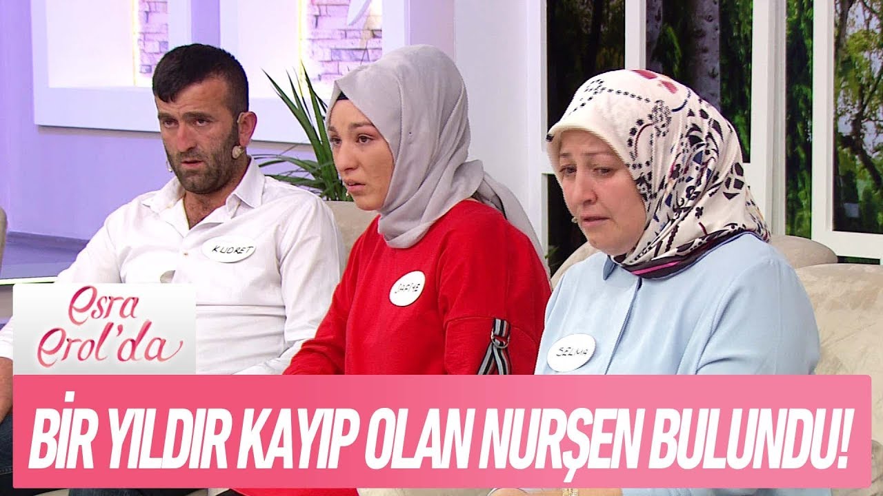 Bir yıldır kayıp olan zihinsel engelli kardeşi Nurşen bulundu! - Esra Erol'da 7 Haziran 2018