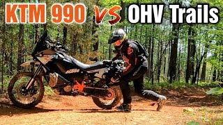 KTM 990 R Vs Parsons Mountain | The Bike Was Ready I Wasn't